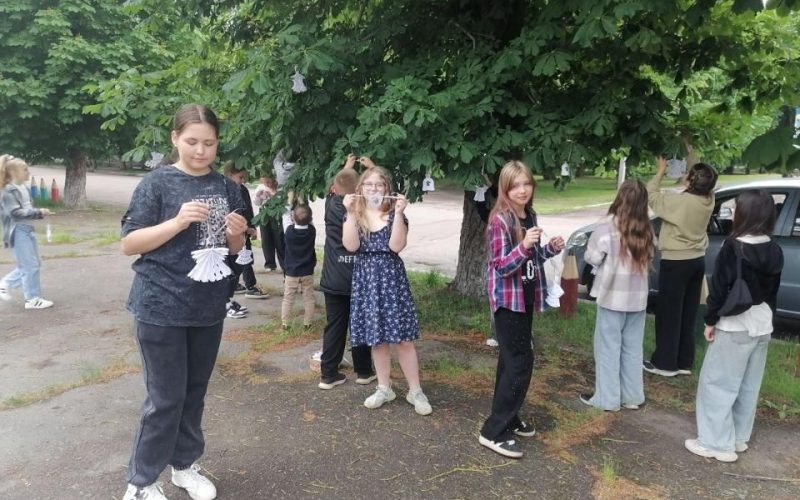 У Народичах вшанували пам’ять дітей, загиблих через російську агресію