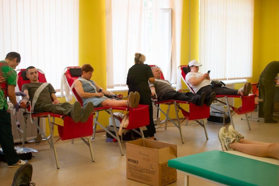 У Коростені близько 300 осіб стали донорами крові