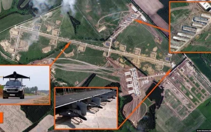 РФ запускає “Шахеди” через Білорусь: біля кордону виявили п’ять нових баз для дронів