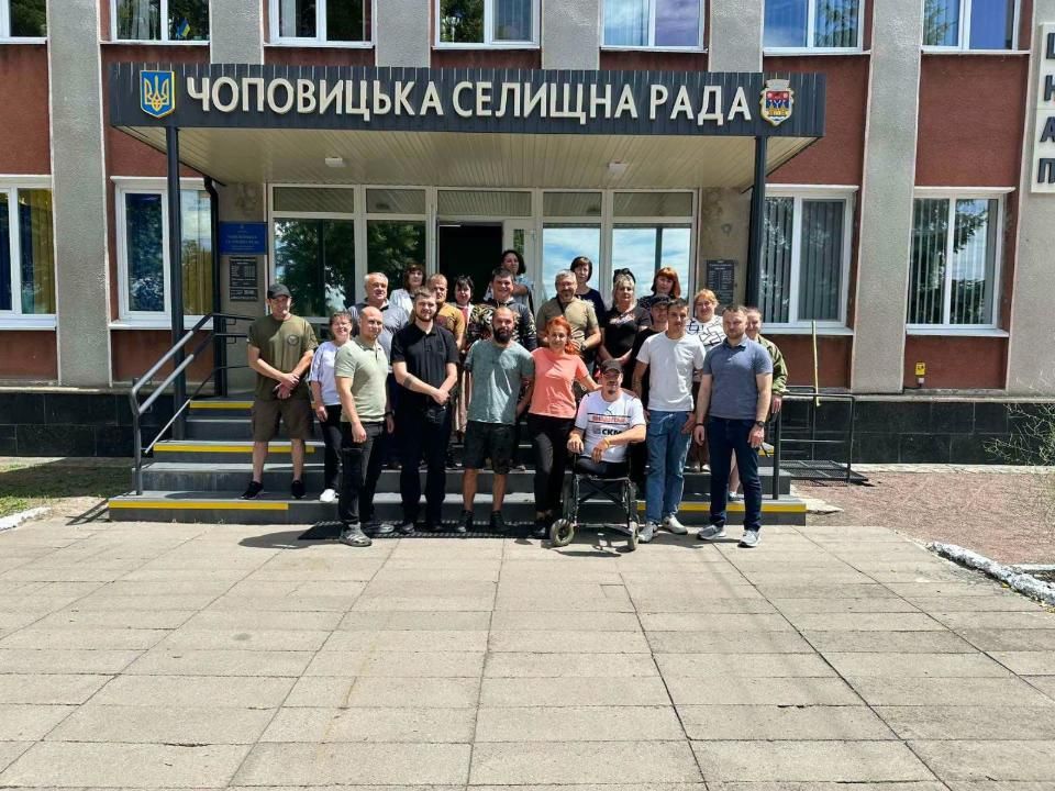 У Чоповицькій громаді побувала міністерка у справах ветеранів України