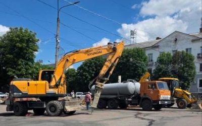 У коростенському водоканалі розповіли про модернізацію колектора на вулиці Грушевського