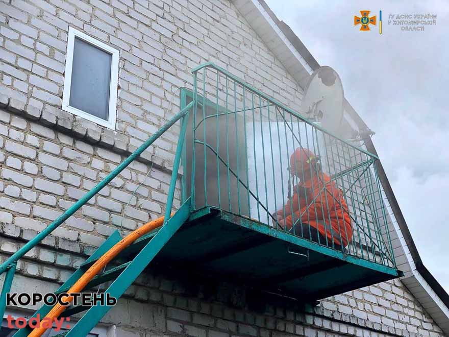 У Лугинах горів двоповерховий будинок, а в селі Чоповицької громади – господарча будівля