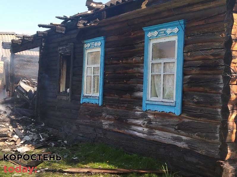 У Коростенському районі жінка готувала їжу, вибухнув газовий балон ?ФОТО