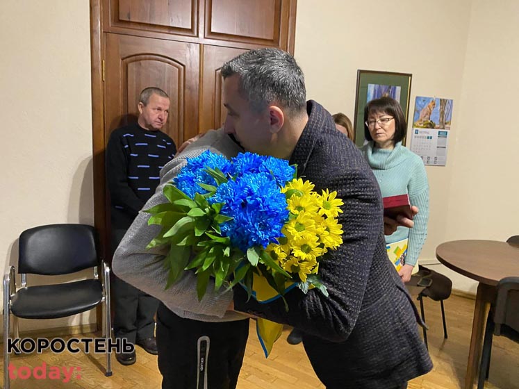 Батьку бійця, який загинув в березні під Овручем вручили орден «За мужність»