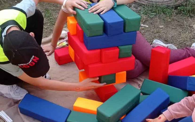 На Броварі в Коростені для дітей влаштувують розваги