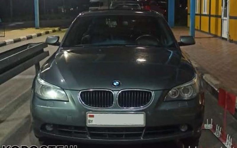 Прикордонники відділу «Овруч» затримали BMW, яке 8 років перебувало у розшуку на території Німеччини ?ФОТО