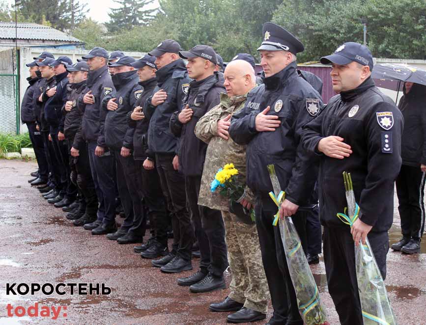 В Овручі відкрили пам’ятну дошку загиблим поліцейським (ФОТО)