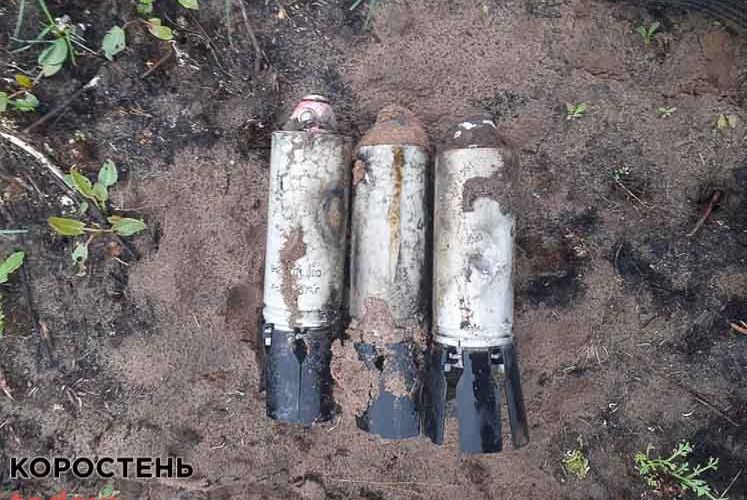 У селах Коростенського району піротехніки знищили елементи “Урагану” (ФОТО)