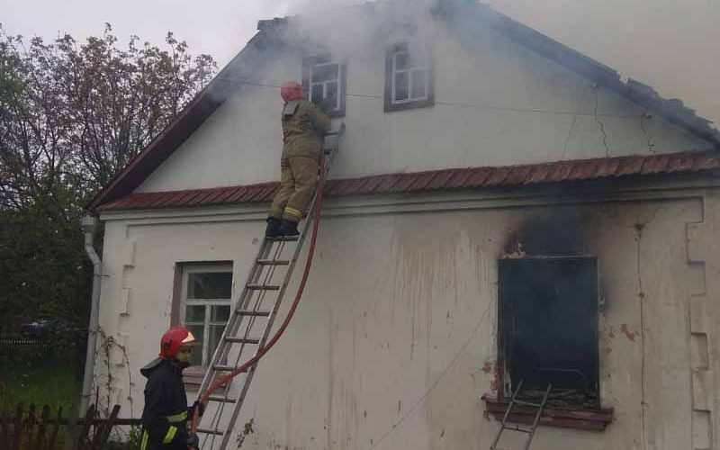 На Коростенщині під час пожежі загинув чоловік