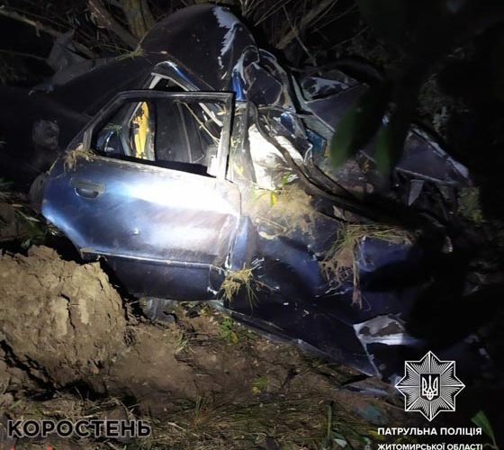 На автодорозі в Коростенському районі зіштовхнулись Audi і MAN: двоє людей загинули ▶️ВІДЕО