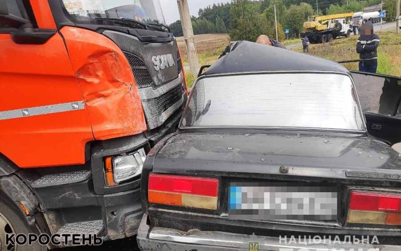 Подробиці ДТП на трасі в Коростенському районі: загинув 70-річний малинчанин