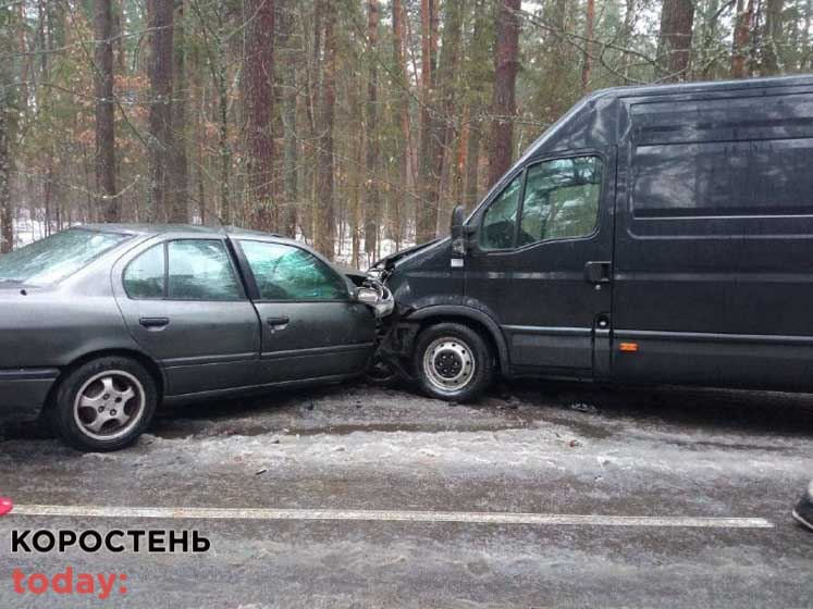 Між Малином та Гамарнею зіштовхнулись Nissan та Iveco, є потерпіла ?ФОТО