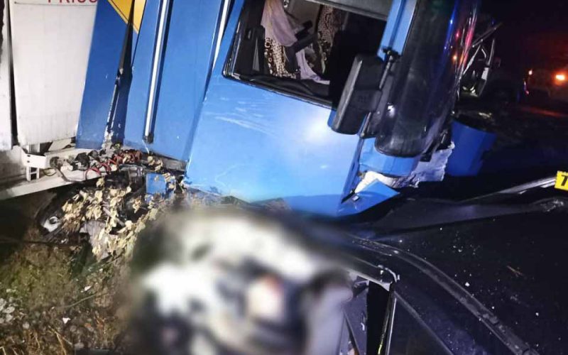 Біля одного з сіл Малинської громади Hyundai виїхав на “зустрічку” та врізався у вантажівку, є загиблий ?ФОТО