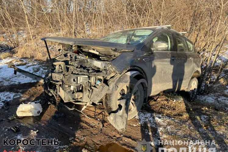 У Черняхові зіштовхнулись Ford та Audi: серед п’яти потерпілих – двоє коростенців