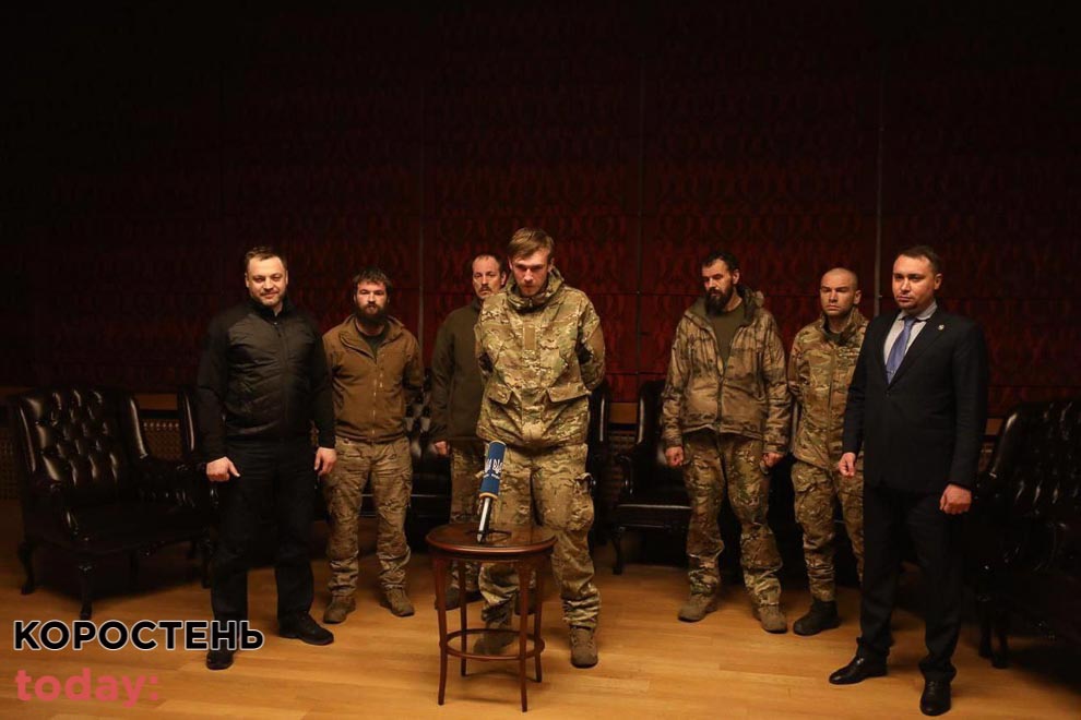 Україна повернула з російського полону 215 українських військових, серед них є й малинчанин Дмитро Козацький