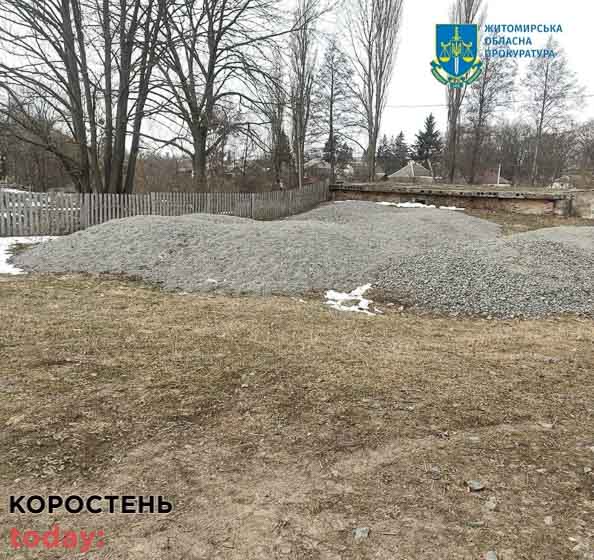 У Лугинах директор фірми отримав понад 1 млн грн за будівництво шкільного спортзалу, але робити не починав ?ФОТО