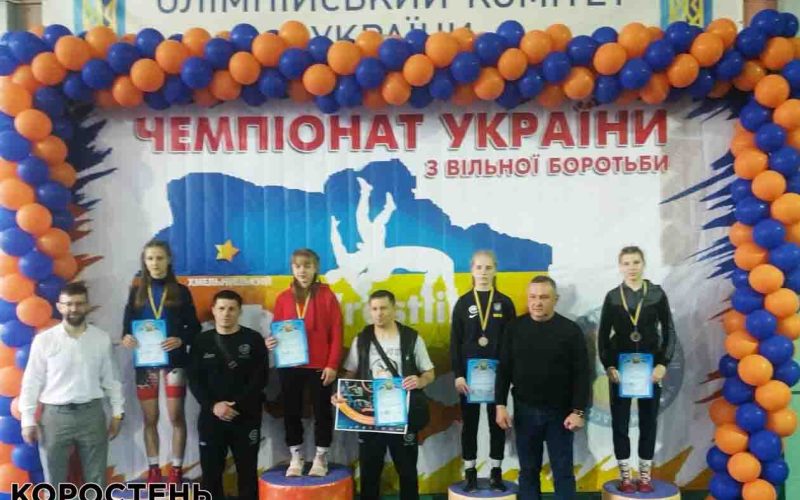 Коростенські спортсмени посіли призові місця на чемпіонаті України з вільної боротьби
