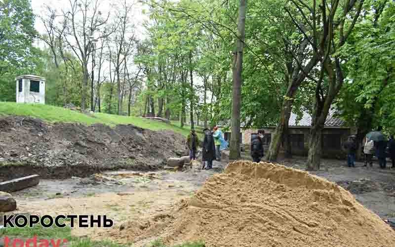 Попри карантин у Коростені продовжують роботи з благоустрою міста ?ФОТО