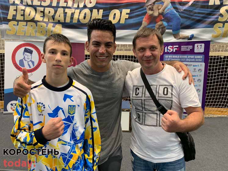 Школяр з Коростеня виборов золото на Всесвітніх учнівських спортивних іграх U15