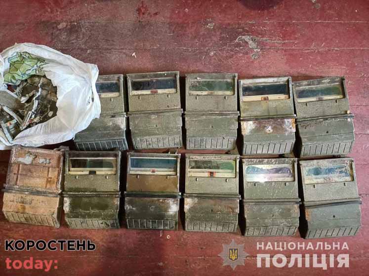У Коростені затримали парубків, які демонтували деталі демілітаризованої техніки (ФОТО)
