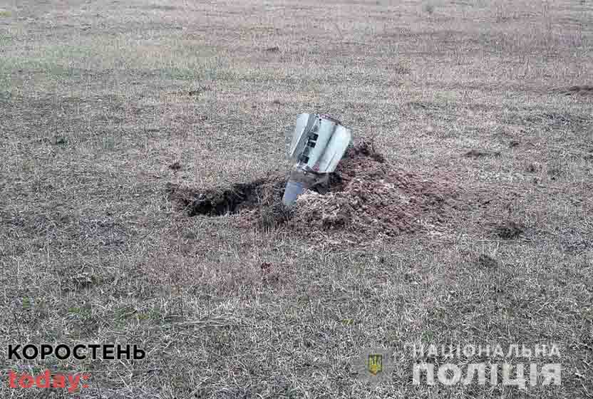 Минулої доби поліцейські зафіксували наслідки обстрілів в Народицькій громаді та на Малинщині