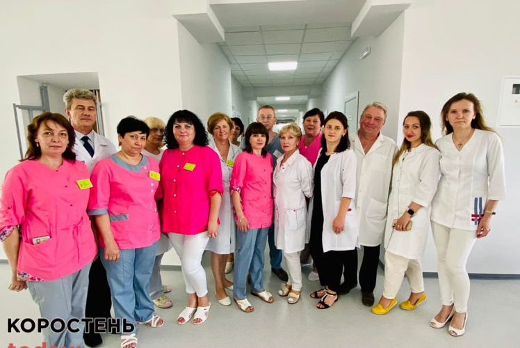 У Коростенській районній лікарні відкрили нове реабілітаційне відділення (ФОТОрепортаж)