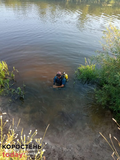 З водойми в Малинському районі водолази дістали тіло потопельника