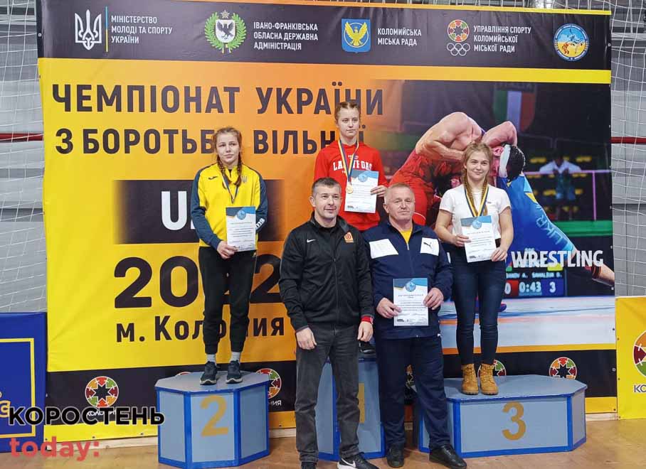 Малинські спортсмени повернулися з медалями з чемпіонату України з вільної боротьби