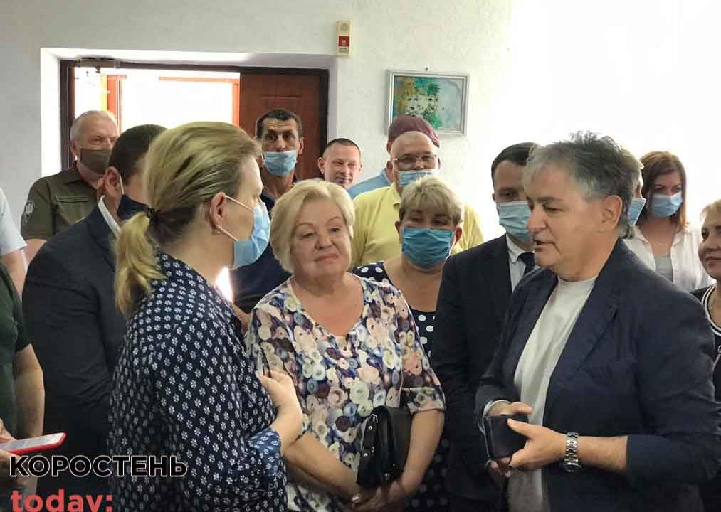 До Коростеня приїхала міністерка у справах ветеранів України ?ФОТОрепортаж