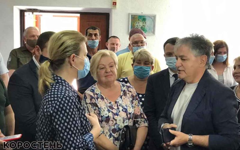 До Коростеня приїхала міністерка у справах ветеранів України ?ФОТОрепортаж