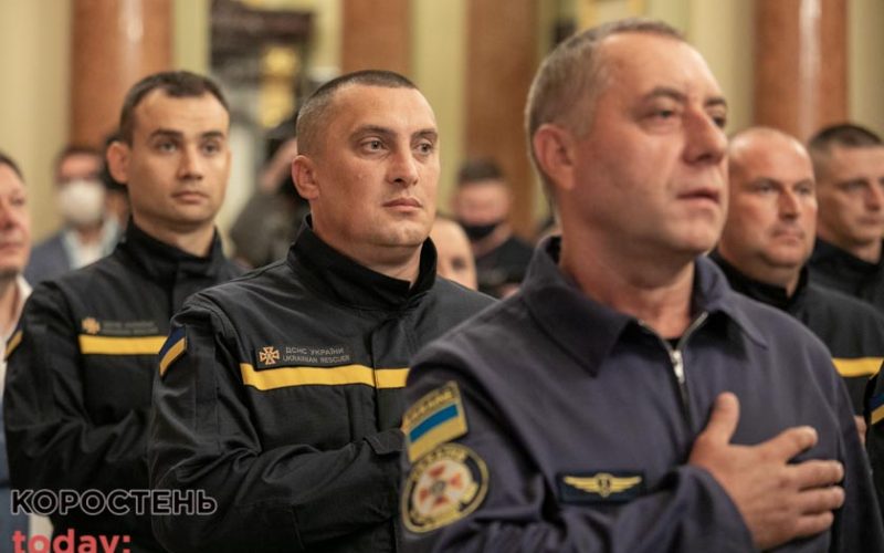 Коростенський рятувальник отримав нагороду від президента “За врятоване життя”