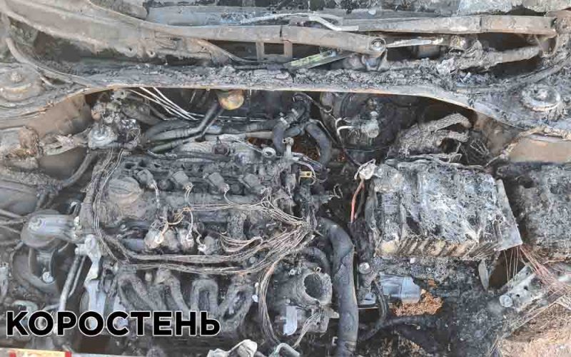 У коростенського депутата-підприємця вночі горіла машина ?ФОТО