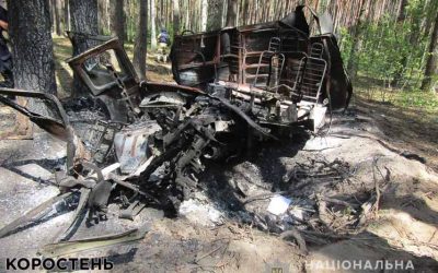 У поліції розповіли подробиці та про вік загиблих лісівників, які в Народицькій громаді наїхали на міну (ФОТО)