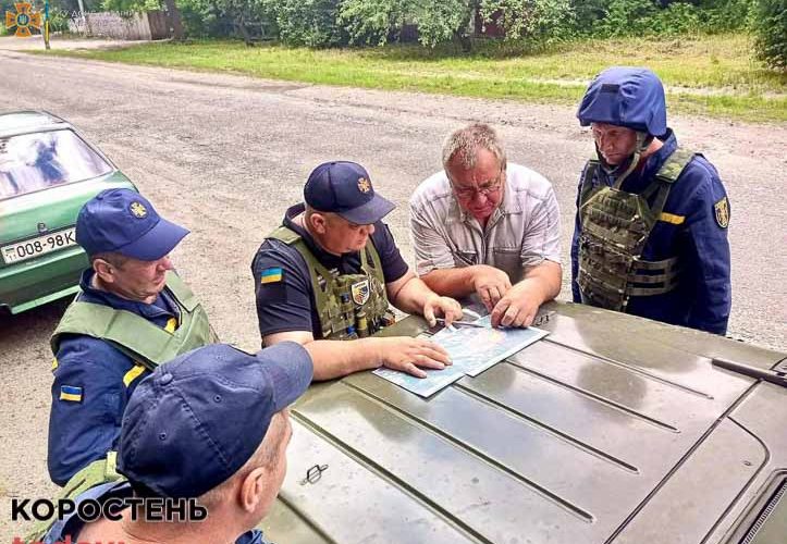 На території Народицької громади піротехніки виявили та знищили протипіхотну міну