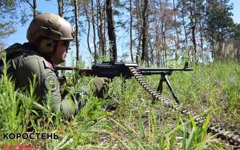 На Житомирщині біля білоруського кордону тривають тактико-спеціальні навчання «Північний буревій – 2022»