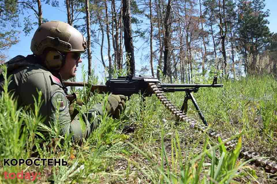 На Житомирщині біля білоруського кордону тривають тактико-спеціальні навчання «Північний буревій – 2022»