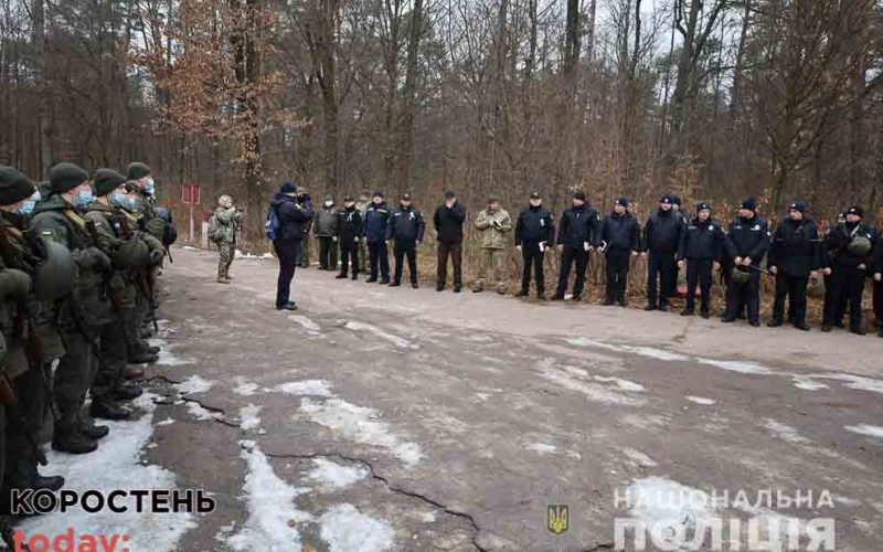 У Житомирській області правоохоронці ловили умовних диверсантів, які намагалися здійснити серію «підривів»