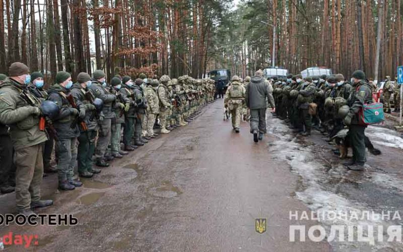 На Овруччині, неподалік білоруського кордону, правоохоронці провели контрдиверсійні навчання ▶️ВІДЕО