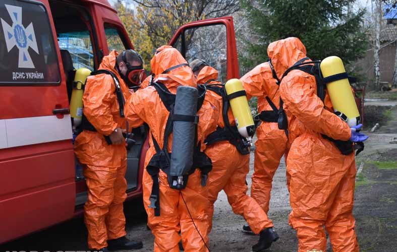 Як відбувалось комплексне тренування в умовах воєнного стану на коростенському водоканалі (ВІДЕО, ФОТО)