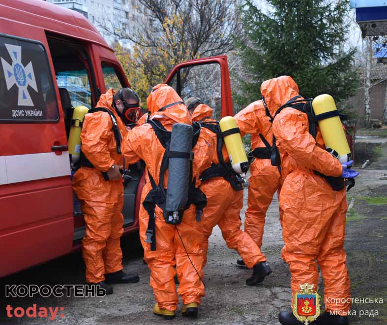 Як відбувалось комплексне тренування в умовах воєнного стану на коростенському водоканалі (ВІДЕО, ФОТО)