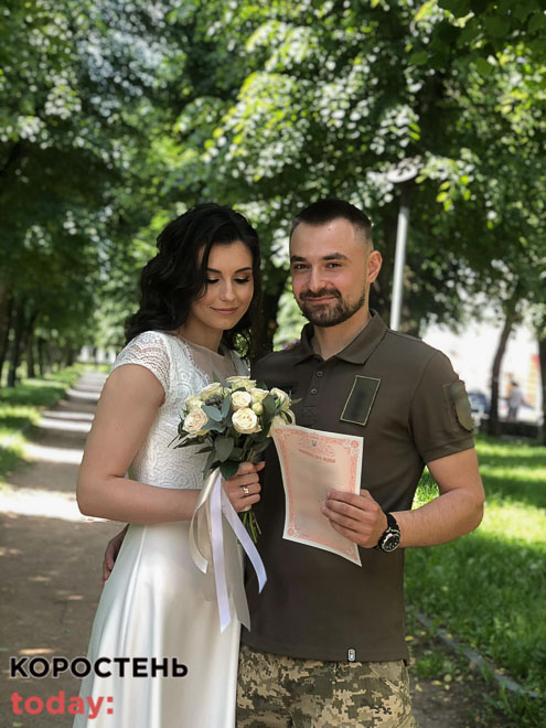З початку війни в Житомирській області одружилися понад 4 тисячі пар