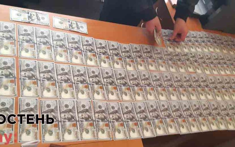 За шахрайство і підбурювання до хабаря судитимуть податківця з Коростеня, якого пів року тому затримали під час отримання 12 тис. доларів