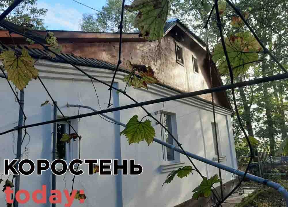 На Коростенщині за добу рятувальники ліквідували дві пожежі в житлових будинках