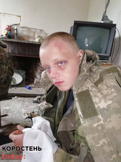 Військові 95-ї бригади зловили орківського снайпера, який родом з села Коростенського району (ФОТО)