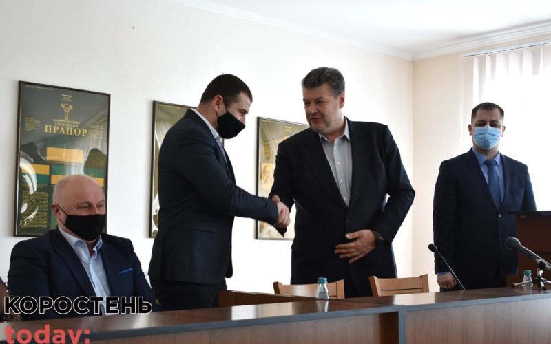 Голова ОДА представив старого-нового голову Коростенської РДА