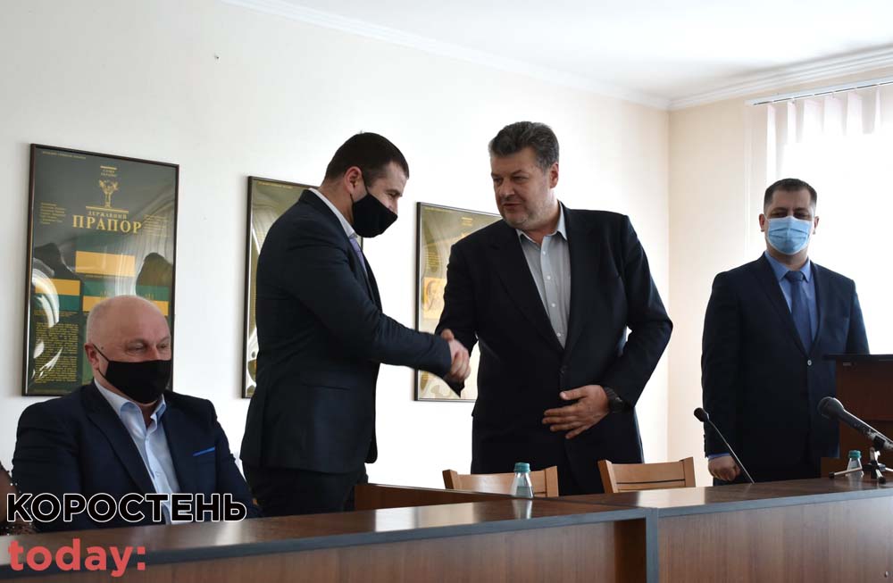 Голова ОДА представив старого-нового голову Коростенської РДА
