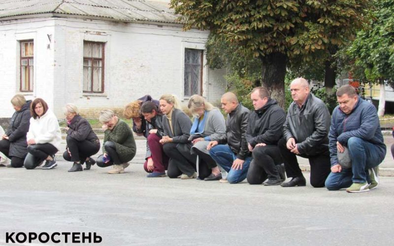 У Малині в останню путь провели захисника України Сергія Демченка