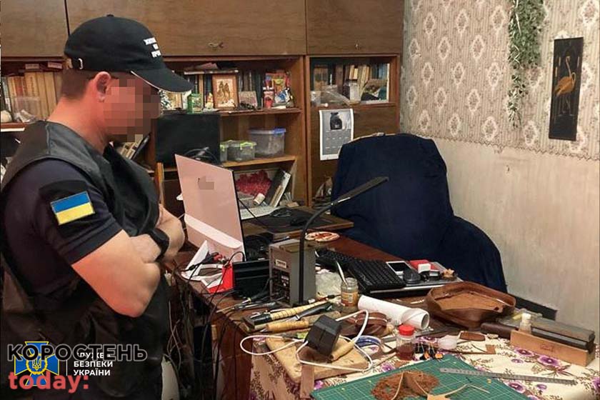 Перед судом постане коростенець-агент військової розвідки рф, який здавав ворогу інформацію для обстрілів Житомирської області