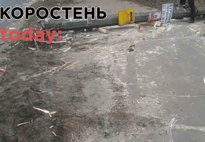 У Коростені на “Пашинах” п’яний водій влаштував хаос ?ФОТО
