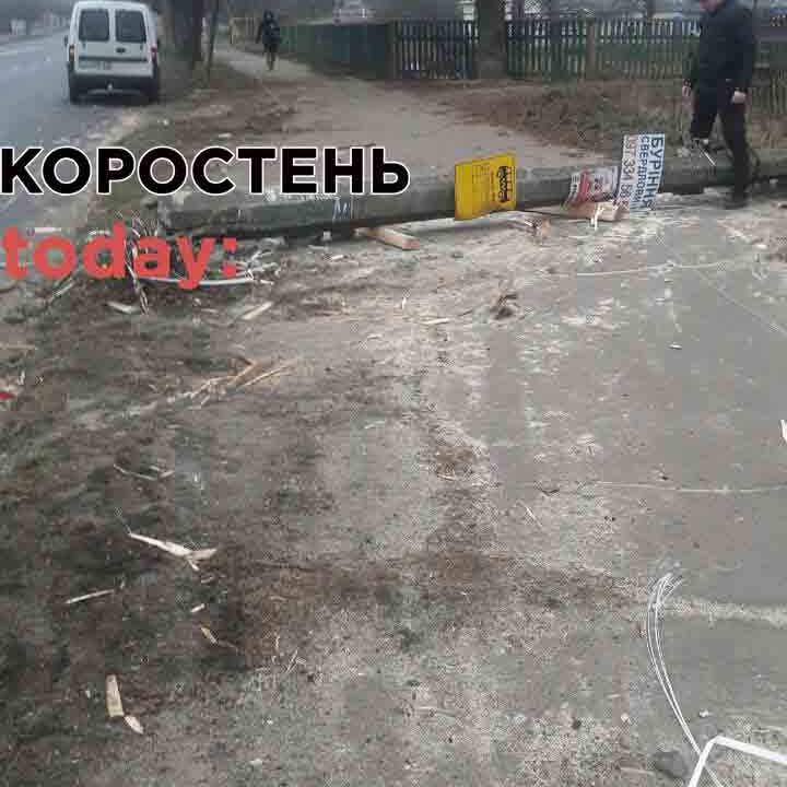 У Коростені на “Пашинах” п’яний водій влаштував хаос ?ФОТО